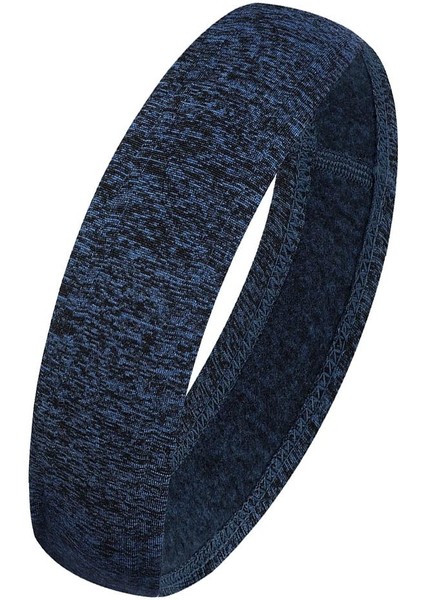 Spor Ter Bandı Saç Bandı Fitness Ter Head Band Streç Kafa Bant Mavisi (Yurt Dışından)