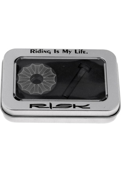 Risk Titanyum Alaşım Bisiklet Bisiklet Kulaklık Gövdesi Üst M6 Vida Kiti (Yurt Dışından) fırsatları