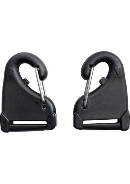 2 Pcs Naylon Asma Woking Carabiner Hook Kayış Klipsi Açık Spor Kaynağı (Yurt Dışından)