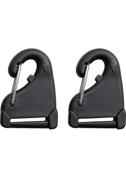 2 Pcs Naylon Asma Woking Carabiner Hook Kayış Klipsi Açık Spor Kaynağı (Yurt Dışından)