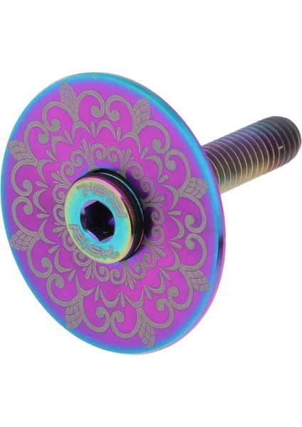 Risk Titanyum Alaşım Bisiklet Bisiklet Kulaklığı Gövdesi Üst M6 Vida Kiti Çok Renkli Totem (Yurt Dışından) fiyatları