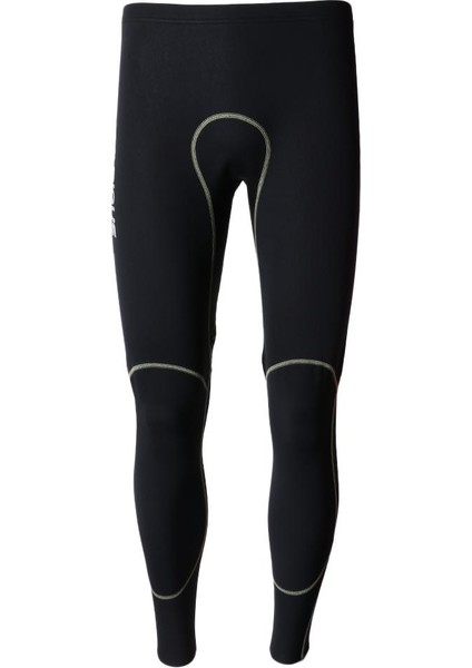 Erkek Tüplü Dalış Wetsuit Sıkıştırma Pantolon Wetsuit Uzun Tayt Xl Siyah (Yurt Dışından)