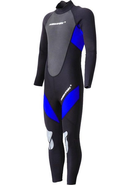 Erkek 3mm Neopren Wetsuit, Şnorkel Sörf Için Tam Takım Elbise M (Yurt Dışından)