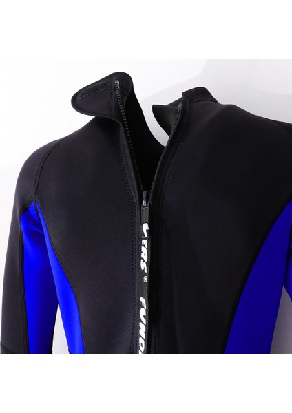 Erkek 3mm Neopren Wetsuit, Şnorkel Sörf Için Tam Takım Elbise M (Yurt Dışından)