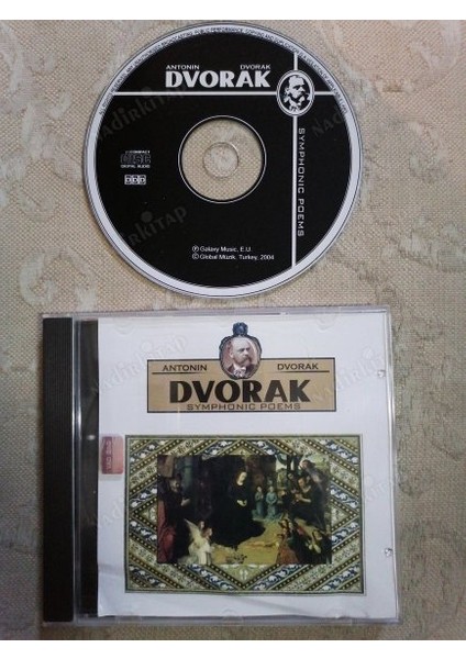 Antonin Dvorak - Symphonic Poems - Türkiye Basim - CD Albüm ( Total Playing Time 65.46 )