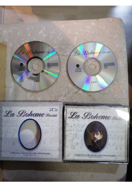 Puccini - La Boheme 2003 Hollanda Basim - 2 CD - CD Albüm ( Total Playing Time 105.33 )