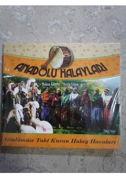 Anadolu Halayları - Gönlümüze Taht Kuran Halay Havaları - Türkiye Basım CD Albüm - Açılmamış Ambalajında