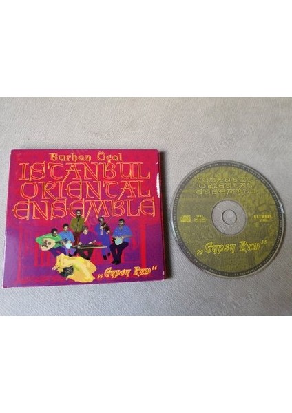 Burhan Öcal / Istanbul Orıental Ensemble - Gypsy Rum - 1995 Almanya Basım Albüm CD
