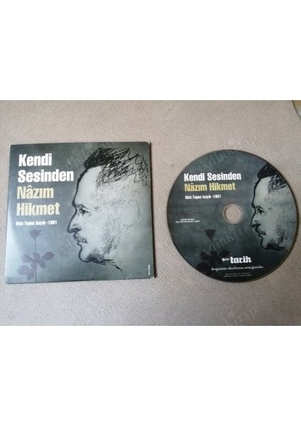 Kendi Sesinden Nazım Hikmet - Hıfzı Topuz Kaydı 1961 - Türkiye Basım Albüm CD ( Ntv Tarih Promosyonu )