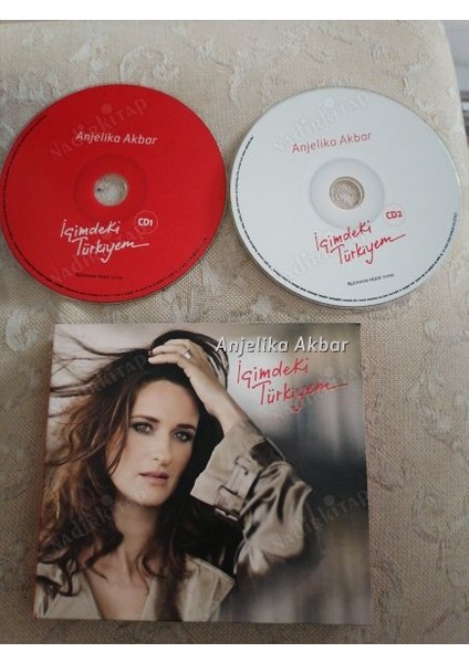 Anjelika Akbar - Içimdeki Türkiyem - 2014 Türkiye Basım CD Albüm ( Double CD )