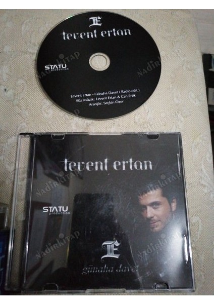 Levent Ertan - Günaha Davet - 2012 Basım Promo Single CD