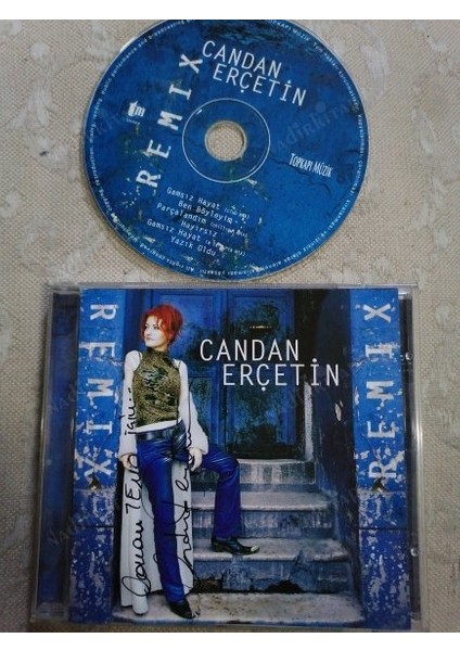 Candan Erçetin - Remix - 2003 Türkiye Basim Albüm CD * Imzali*