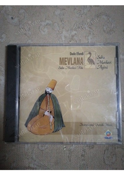 Mevlana - Saba Mevlevi Ayini ( Saba Mevlevi Rıte ) 1995 Türkiye Basım Albüm CD - Açılmamış Ambalajında