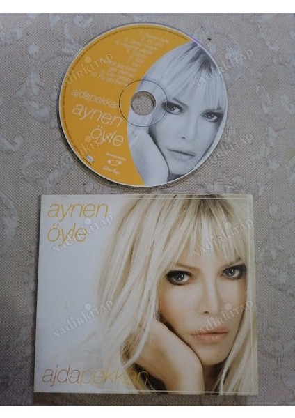 Ajda Pekkan - Aynen Öyle - 2008 Türkiye Basım CD Albüm