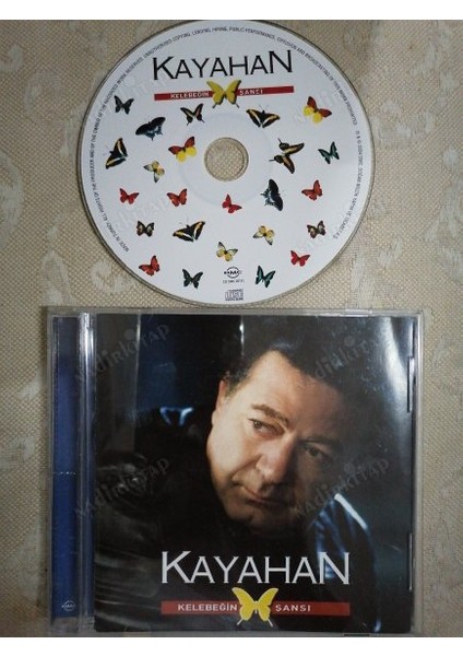 Kayahan - Kelebeğin Şansı / CD / 2004 Türkiye Basım