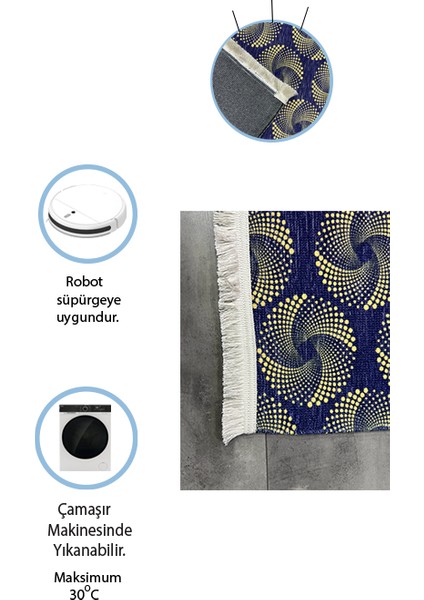 Home Kesme Yolluk (0R207(01)) Yumuşak Tuşeli Pamuk Taban Robot Süpürgeye Uygun fırsatları