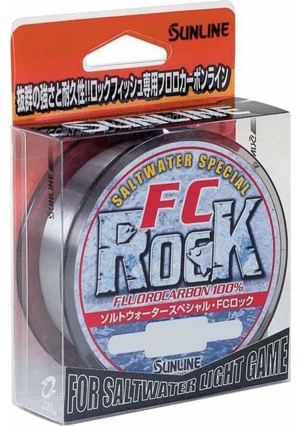 Fc Rock Saltwater Fluorocarbon Misina - 100 mt