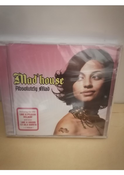 Mad House - Absolutely Mad - 2002 Türkiye Basım - CD Albüm - Açılmamış Ambalajında