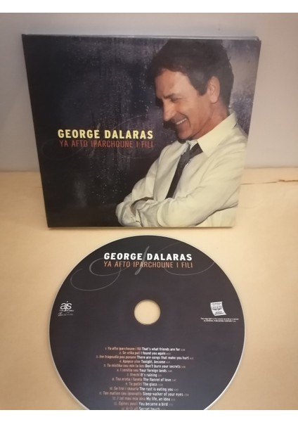 George Dalaras - Ya Afto Iparchoune I Fılı - Türkiye Basım - CD Albüm - CD Kitapçıklı