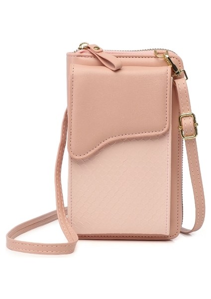 Moda Küçük Crossbody Çanta Kadın Mini Pu Deri Omuz Çantası (Yurt Dışından)