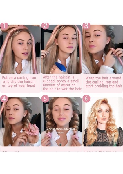 Tembel Isısız Curling Çubuk Sünger Kafa Hava Dalgası Sünger Hiçbir Isı Maşaları Kadınlar Uyku Modelleme Aracı Saç Aksesuarları (Yurt Dışından)
