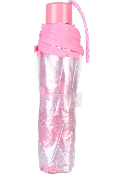 Moda Uv Karşıtı Güneş/yağmur Şemsiyesi Şeffaf Şemsiye (Yurt Dışından)