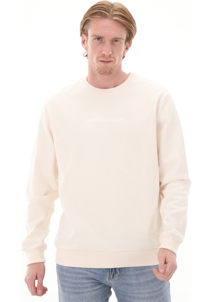 Erkek Krem Sweatshirt ( Model Kodu : 9150120190 )