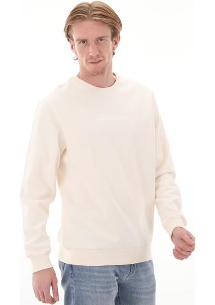 Erkek Krem Sweatshirt ( Model Kodu : 9150120190 )