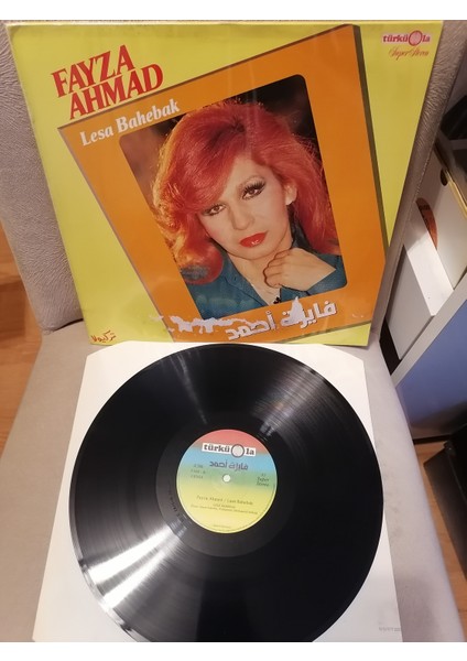 Fayza Ahmad - Lesa Bahebak - Almanya Dönem Basım Albüm - 33 Lük Lp Plak