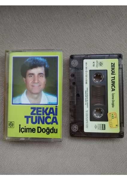 Zekai Tunca - Içime Doğdu - 1990 Türkiye Basım Kaset Albüm