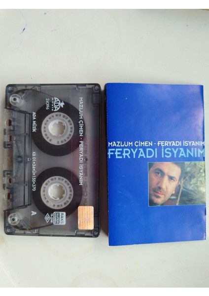 Mazlum Çimen Feryadı Isyanım - 2001TÜRKIYE Basım Kaset Albüm