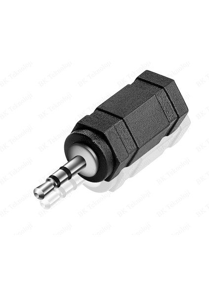 2.5mm Erkek - 3.5mm Dişi Konnektör Stereo Ses Adaptörü Dönüştürücü indirimleri