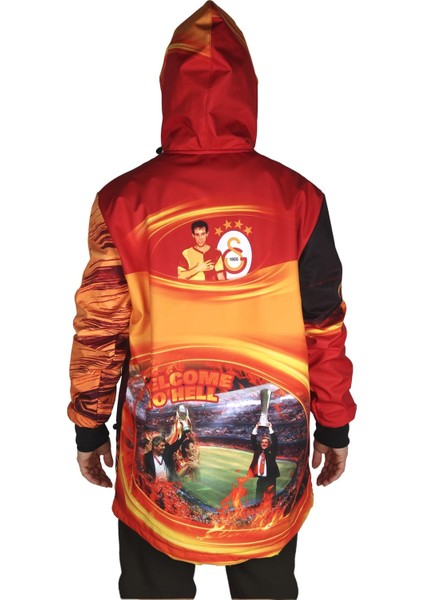 SS7933 Sarı Kırmızı Aslan Snowboard Montu fiyatları