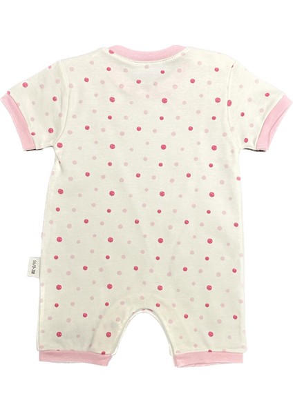 Unisex Bebek Yazlık Penye Tulum Puanlı