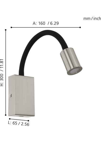 96567 Tazzoli USB Girişli Spiralli Aplik