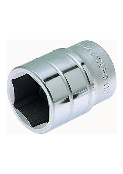 1119061036 3/4" Altı Köşe Lokma Anahtar, Krom, 36 mm