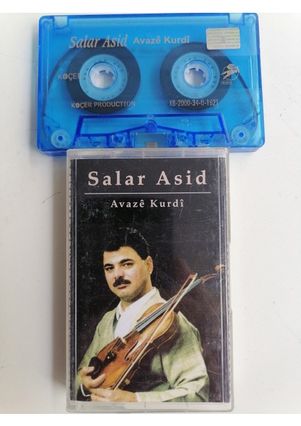 Salar Asid - Avaze Kurdi - 2000 Türkiye Basım Kaset Albüm ( Kürtçe Albüm )