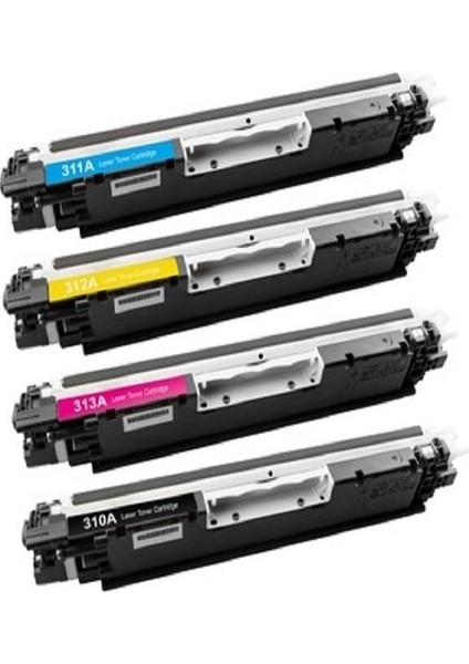 Hp 130A / 126A / CF350,CF351,CF352,CF353 Muadil Toner Seti