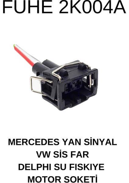 Mercedes Yan Sinyal Vw Sis Far Delphi/ 12185025SU Fıskiye Motor Soketi
