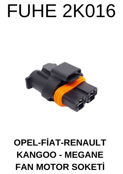 Opel-Fiat-Renault /kango - Megane Fan Motor Soketı