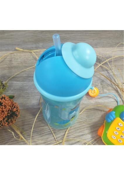 Kız-Erkek Bebek Desenli Askılı Pipetli Bardak 380 ml 6+ AY-WEE171 fırsatları