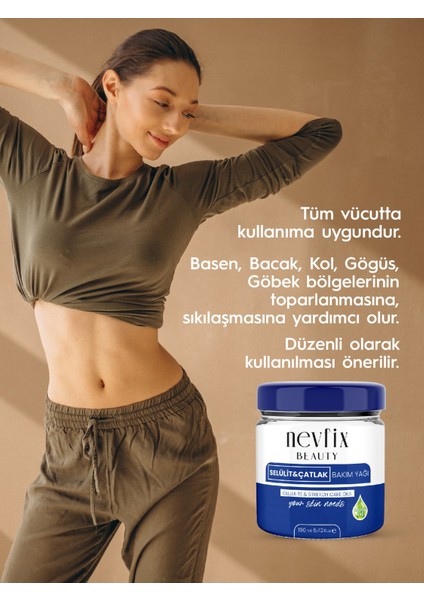 Beauty Selülit ve Çatlak Jeli 190ML 9 Yağ Içeren Jel