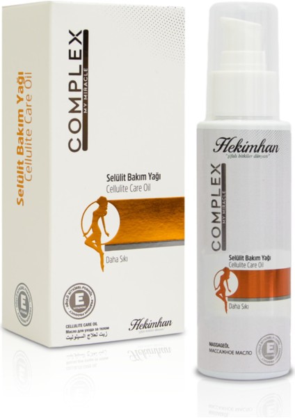 Selülit ve Çatlak tı Bakım Yağı 125 ml