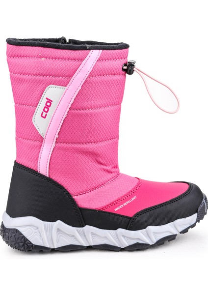 Molina Suya Dayanıklı Fermuarlı Kız/erkek Çocuk Kar Bot Ayakkabı Fuşya indirimleri