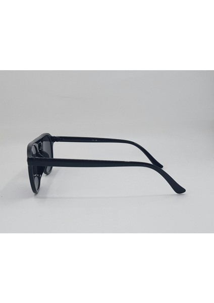 Yuvarlak Siyah Çerçeve Füme Cam Unisex Güneş Gözlüğü 2021 06 46-20-140 fırsatları