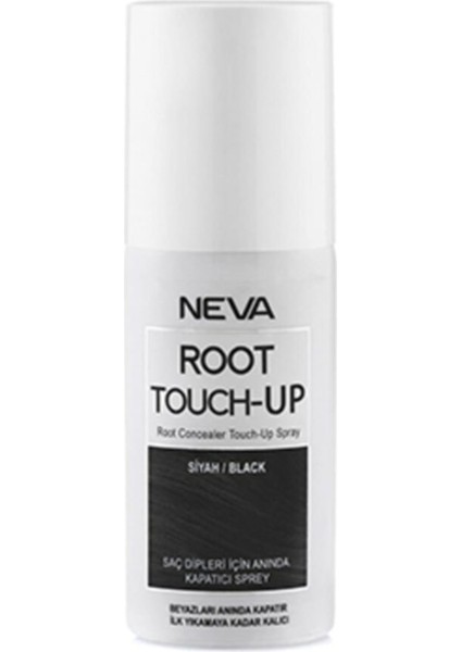 Root Touch Up Beyaz Saç Dipleri Için Anında Kapatıcı Sprey Siyah 75ml