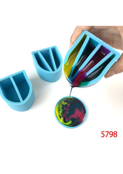 Silikon Dağıtım Kupası Tonlama Kupası Kristal Epoksi Reçine Kalıp Dağıtım Kupası Takı Yapımı Için Silikon Aletler B (Yurt Dışından) fırsatları