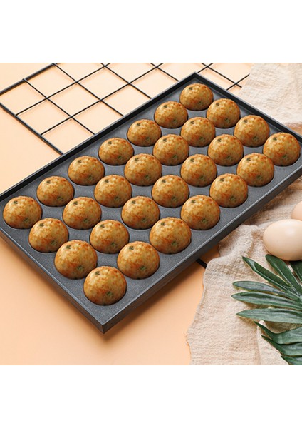 28 Delik 4 cm Takoyaki Sıcak Plaka Yapışmaz Evde Aşçı Takoyaki Takoyaki Plaka Sadece Takoyaki Alüminyum Levhalar (Yurt Dışından) indirimleri