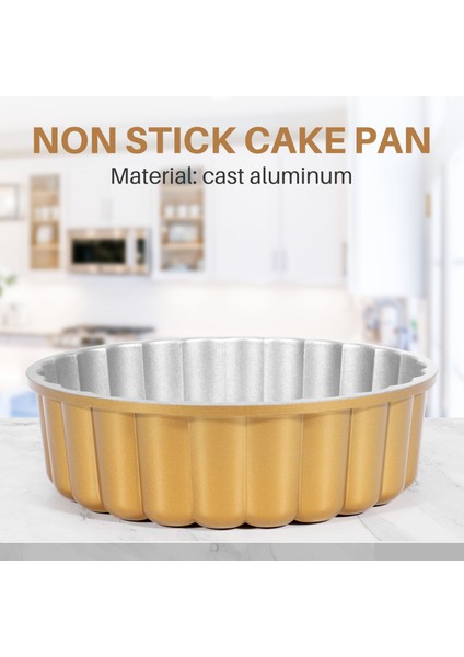 Charlotte Kek Tava, Charlotte Kek Tava Tava Yapışmaz, Pişirme Için 10 Inç Kek Tava Yivli Kek Tava Kalıbı (Yurt Dışından) indirimleri