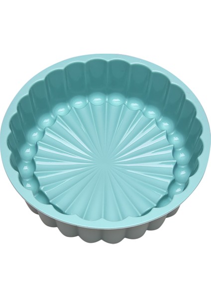 Yuvarlak Silikon Kek Tava Çilek Kurabiye Fırın Tepsisi Kek Tava Sünger Tart Kalıp Dıy Pişirme Tavalar Dekorasyon Araçları C (Yurt Dışından)